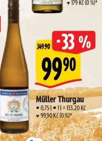 Albert Müller Thurgau nabídka