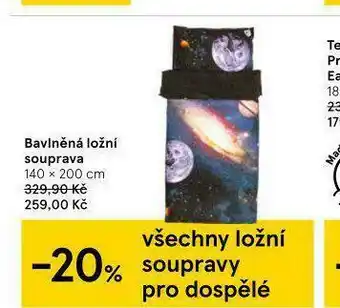 Tesco Bavlněné ložní povlečení nabídka