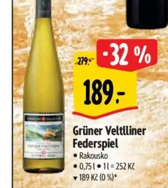 Albert Grüner Veltlliner Federspiel nabídka