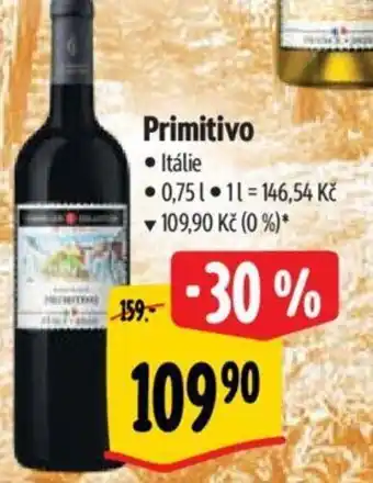 Albert Primitivo nabídka