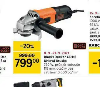 Tesco Bruska úhlová black &amp; decker nabídka