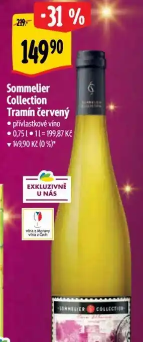 Albert Sommelier Collection Tramín červený nabídka