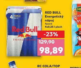 Kaufland Red bull energy drink nabídka
