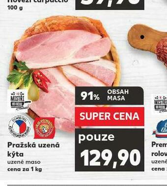 Kaufland Pražská uzená kýta nabídka