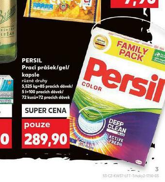 Kaufland Persil prací prostředek nabídka
