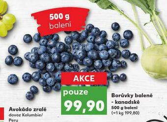 Kaufland Borůvky kanadské nabídka