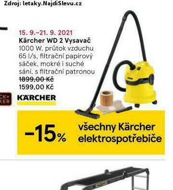 Tesco Vysavač kärcher nabídka