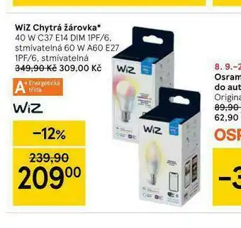 Tesco Wuz chytrá žárovka nabídka