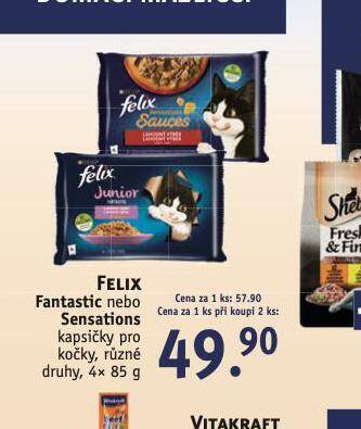 Rossmann Felix kapsičky pro kočky nabídka