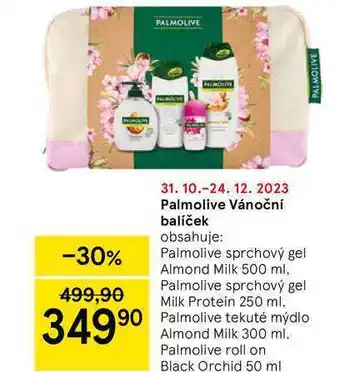 Tesco Palmolive vánoční balíček nabídka