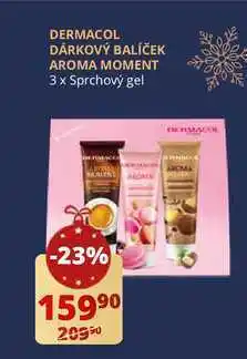 Flop Dermacol dárkový balíček aroma moment 3x sprchový gel nabídka