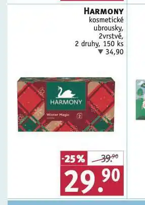 Rossmann Harmony kosmetické ubrousky nabídka