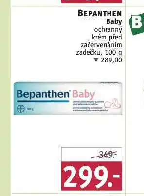 Rossmann Bepanthen baby ochranný krém nabídka
