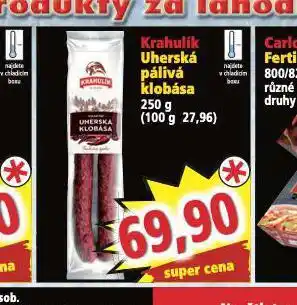 Norma Uherská pálivá klobása nabídka