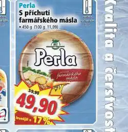 Norma Perla s příchutí farmářského másla nabídka