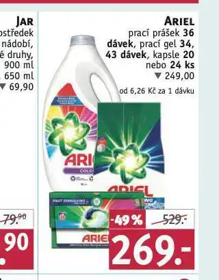 Rossmann Ariel prací prostředek nabídka