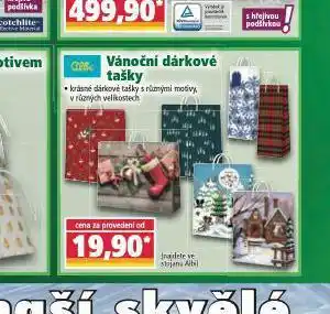 Norma Vánoční dárkové tašky nabídka