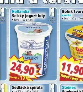 Norma Hollandia selský jogurt bílý nabídka