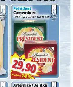 Norma Président camembert nabídka