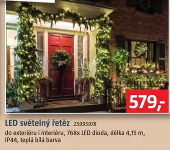 Bauhaus LED světelný řetěz nabídka