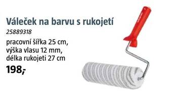Bauhaus Váleček na barvu s rukojetí nabídka