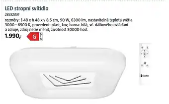 Bauhaus LED stropní svítidlo nabídka