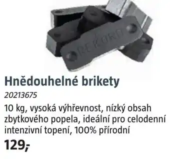 Bauhaus Hnědouhelné brikety nabídka