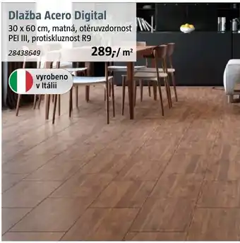 Bauhaus Dlažba Acero Digital nabídka