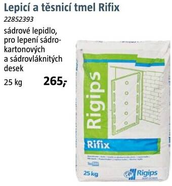 Bauhaus Lepicí a těsnicí tmel Rifix nabídka