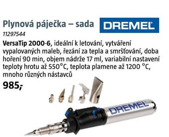 Bauhaus Plynová páječka - sada DREMEL nabídka
