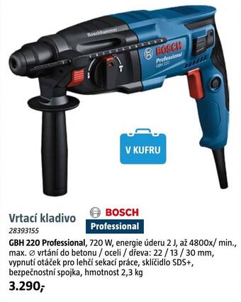 Bauhaus BOSCH Vrtací kladivo nabídka