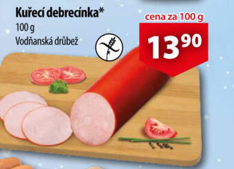 CBA Kuřecí debrecínka nabídka