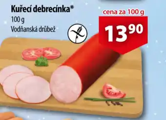 CBA Kuřecí debrecínka nabídka