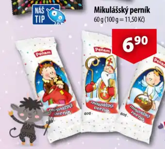CBA Mikulášský perník nabídka