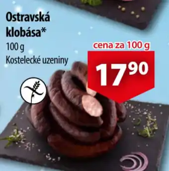 CBA Ostravská klobása nabídka