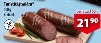 CBA Turistický salám nabídka
