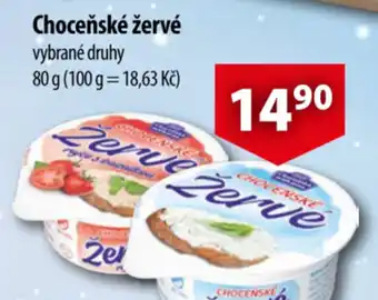 CBA Choceňské žervé nabídka