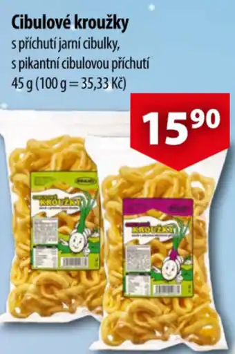 CBA Cibulové kroužky nabídka