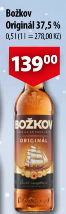 CBA Božkov Originál 37,5% nabídka