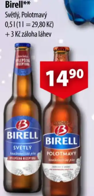 CBA Birell nabídka