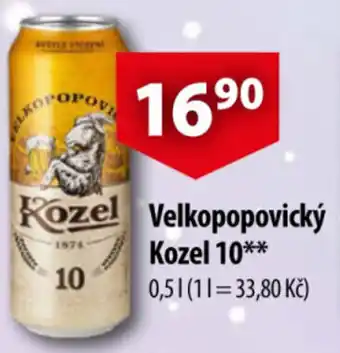 CBA Velkopopovický Kozel 10 nabídka