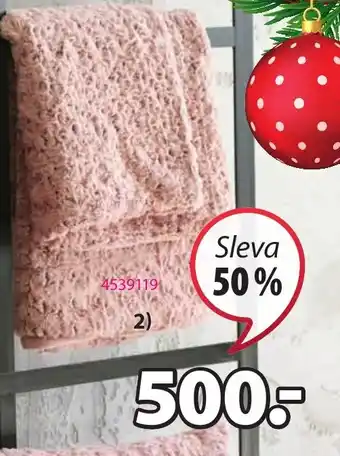JYSK PLÉD KONGSSPIR nabídka