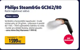 Philips Steam&Go GC362/80