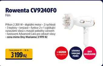 Datart Rowenta CV9240F0 nabídka