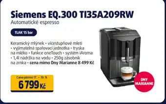 Datart Siemens EQ.300 TI35A209RW nabídka