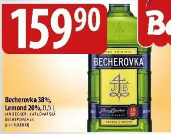 Bala Becherovka nabídka