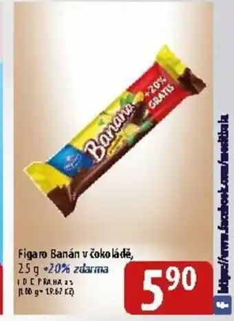 Figaro Banán v čokoládě 25g