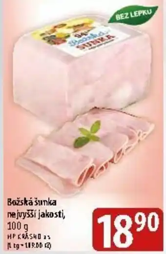 Bala Božská šunka najvyšší jakosti 100g nabídka
