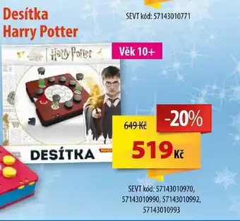 Desítka Harry Potter