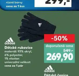 Kaufland Dětské rukavice nabídka